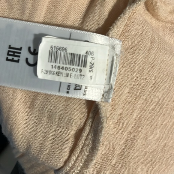 Gap Crinkle Gauze Drawstring Short, Tan, Women’s Size M, Cotton - Picture 6 of 6